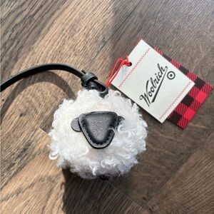 Woolrich x Target Sheep Bag Charm in cream LE NWT